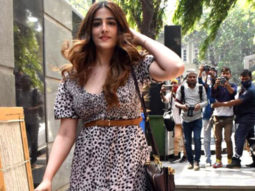 Nupur Sanon spotted at Pooja entertainment in Juhu