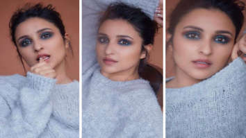 Parineeti Chopra is high on drama with blue smokey eye during The Girl On The Train promotions