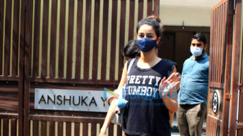 Photos: Ananya Panday spotted at Anshuka yoga