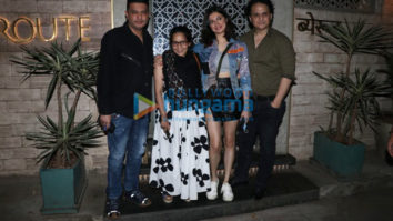 Photos: Bhushan Kumar, Divya Khosla Kumar, Radhika Rao and Vinay Sapru snapped at Bayroute in Juhu