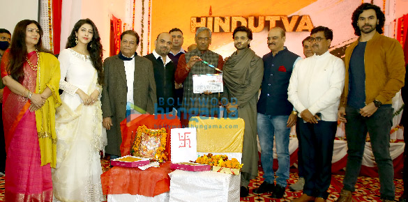 photos cm trivendra singh rawat at mahurat clap of karan razdans hindutva 2