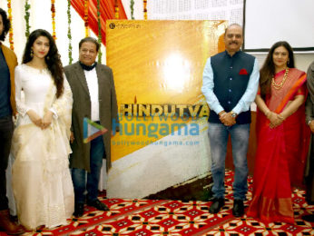 Photos: CM Trivendra Singh Rawat at Mahurat clap of Karan Razdan's Hindutva