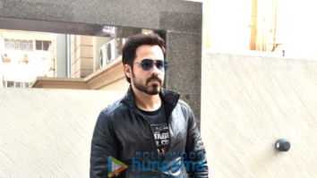 Photos: Emraan Hashmi and Dhvani Bhanushali snapped at T-Series office in Andheri
