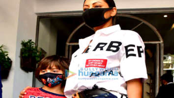 Photos: Gauri Khan and son AbRam Khan snapped at Tori in Bandra