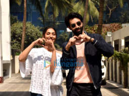 Photos: Jhataleka Malhotra and Anmol Thakeria Dhillon snapped promoting the film Tuesdays And Fridays