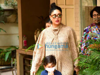 Photos: Kareena Kapoor Khan spotted in Bandra with Taimur Ali Khan