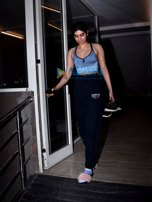 photos khushi kapoor spotted at the gym 4