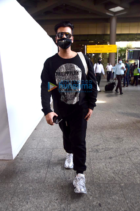 photos pulkit samrat isabelle kaif sandeepa dhar others snapped at the airport
