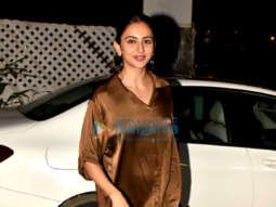 Photos: Rakul Preet Singh and Pragya Jaiswal snapped in Bandra