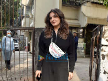 Photos: Raveena Tandon snapped at salon in Juhu