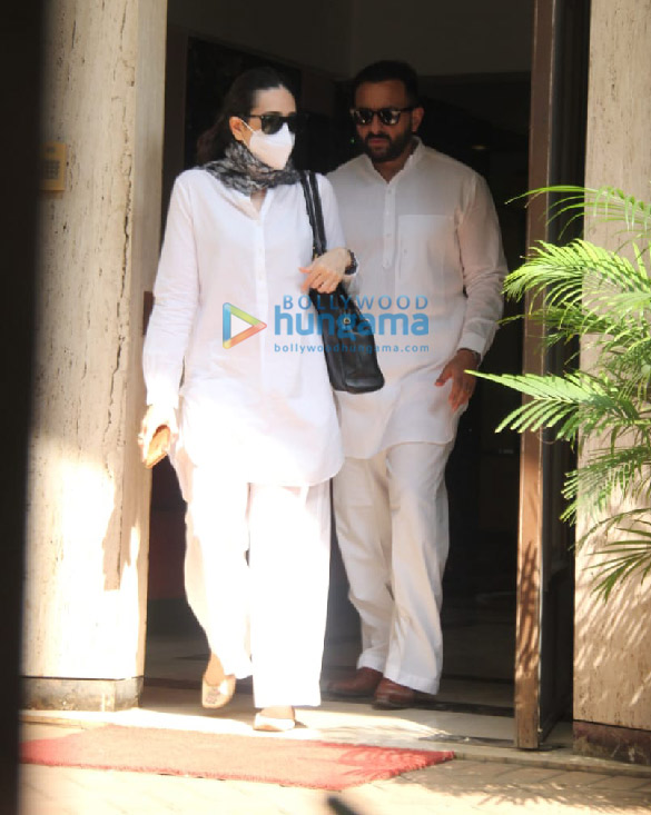 photos saif ali khan and karisma kapoor spotted in bandra 4