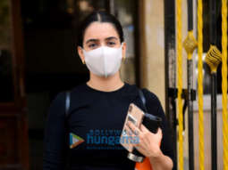 Photos: Sanya Malhotra snapped at a gym in Santacruz