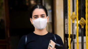 Photos: Sanya Malhotra snapped at a gym in Santacruz