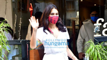 Photos: Sara Ali Khan and Sharmin Segal spotted at Farmers’ Cafe in Bandra
