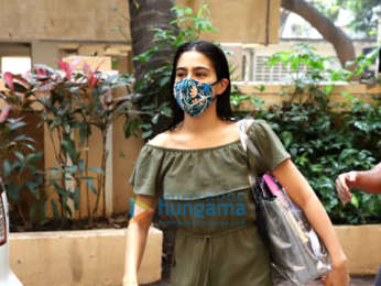 Photos: Sara Ali Khan spotted at a gym in Santacruz