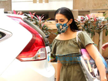 Photos: Sara Ali Khan spotted at a gym in Santacruz