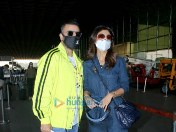 Photos: Shilpa Shetty, Raj Kundra, Mouni Roy and others snapped at the airport
