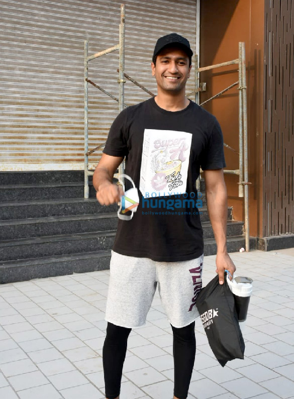 Photos: Vicky Kaushal snapped at a gym in Andheri