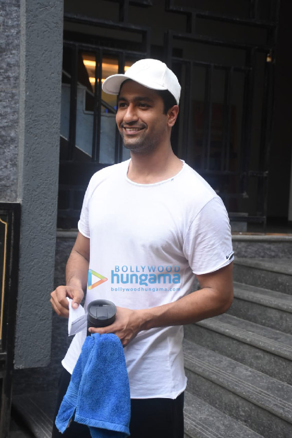 Photos: Vicky Kaushal spotted outside the gym
