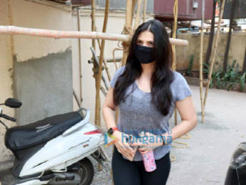 Photos: Zareen Khan spotted at Pilates studio