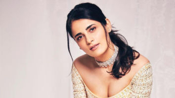 Radhika Madan looks exquisite in yellow embellished Falguni and Shane Peacock lehenga giving a modern twist to traditional affair
