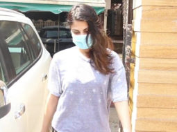 Rhea Chakraborty and brother Showik Chakraborty spotted at gym in Santacruz