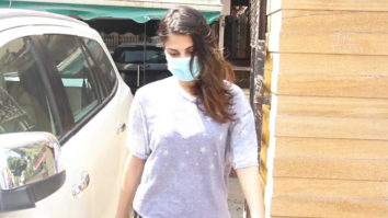 Rhea Chakraborty and brother Showik Chakraborty spotted at gym in Santacruz