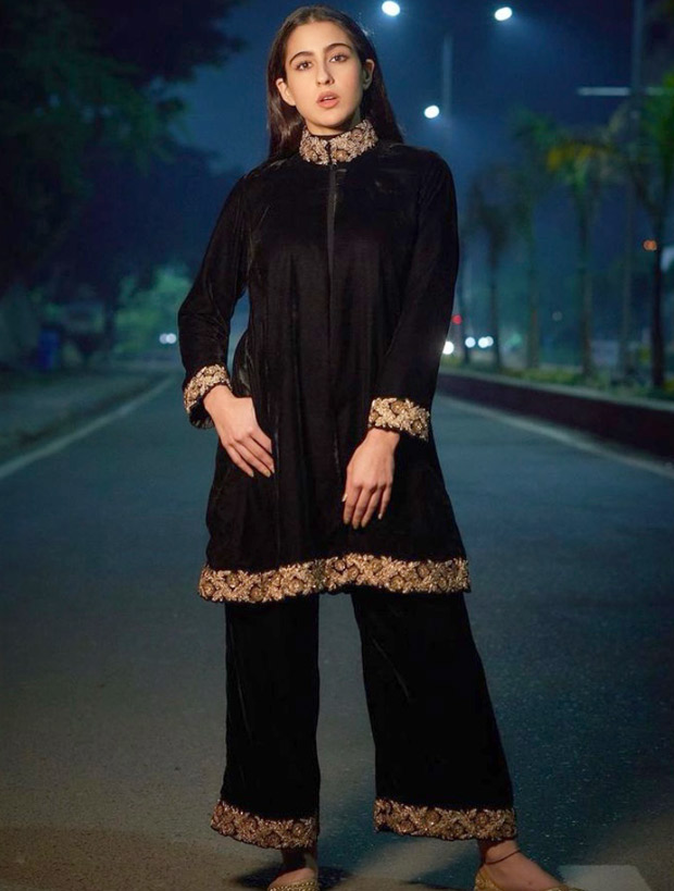 Sara Ali Khan exudes elegance in black velvet set Sara Ali Khan exudes elegance in black velvet set