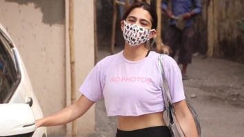 Sara Ali Khan spotted at Pilates in Bandra