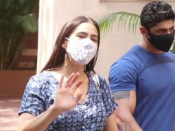 Sara Ali Khan spotted at a gym in Bandra