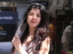 Shanaya Kapoor spotted at a dance class in Bandra
