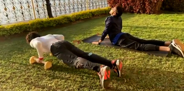 Siddhant Chaturvedi and Ishaan Khatter work out together in Udaipur on the sets of PhoneBhoot, ask Katrina Kaif to join Siddhant Chaturvedi and Ishaan Khatter work out together in Udaipur on the sets of PhoneBhoot, ask Katrina Kaif to join