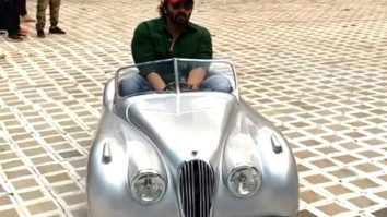 Ranveer Singh shares hilarious video of Rohit Shetty driving mini car on the sets of Cirkus