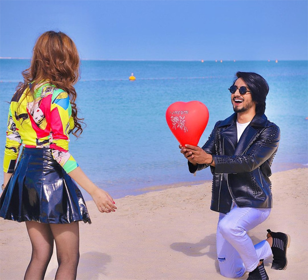 Jannat Zubair and Faisu share cutesy moments in behind-the-scenes of the music video ‘Carrom Ki Rani’