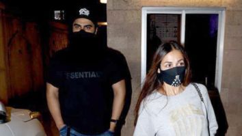 Arjun Kapoor accompanies Malaika Arora as she visits her parents