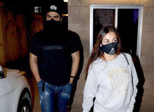 Arjun Kapoor accompanies Malaika Arora as she visits her parents