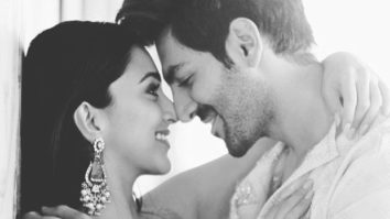 Kiara Advani and Kartik Aaryan can’t take their eyes off each other in this romantic still from Bhool Bhulaiyaa 2 