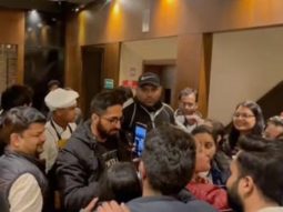 Shillong youth gate-crash Ayushmann Khurrana’s hotel while he shoots Anek, the star leaves his dinner to meet them
