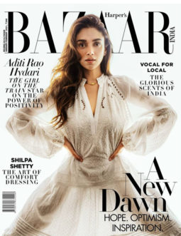 Aditi Rao Hydari On The Cover Of Harper's Bazaar