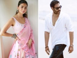 Alia Bhatt & Ajay Devgn face the camera together for the first time