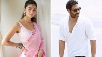 Alia Bhatt & Ajay Devgn face the camera together for the first time