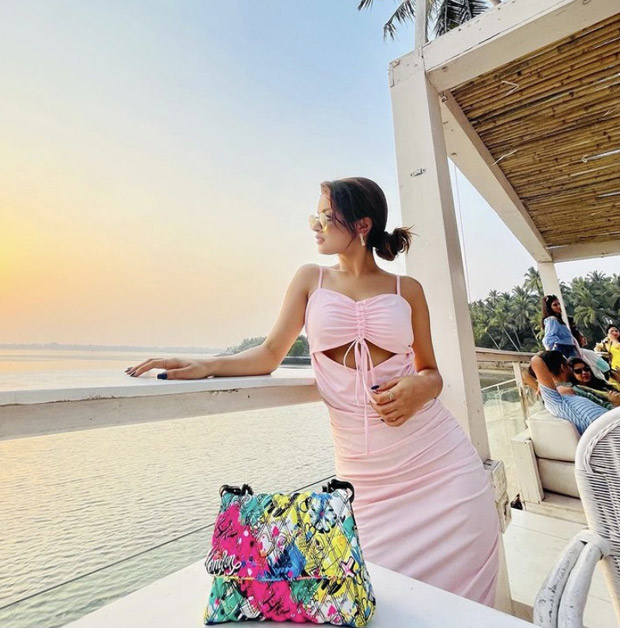 Avneet Kaur's ruched pastel pink dress should be in your summer wardrobe