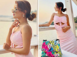 Avneet Kaur’s ruched pastel pink dress should be in your summer wardrobe