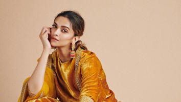 Deepika Padukone is summer ready as she welcomes Holi in bright velvet Sabyasachi attire