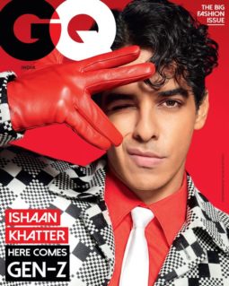 Ishaan Khatter on the cover of GQ India