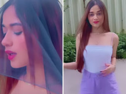Jannat Zubair grooves to the beats of Janhvi Kapoor’s recently released ‘Panghat’ song from Roohi