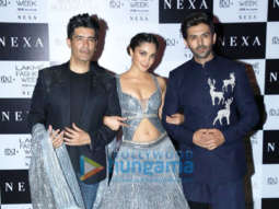 Photos: Kiara Advani and Kartik Aaryan walk the ramp for Manish Malhotra at Lakme Fashion Week 2021