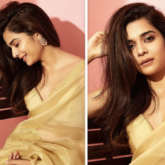 Mithila Palkar keeps it regal in organza saree worth Rs. 52,500 for Planet Marathi Filmfare Awards 2021