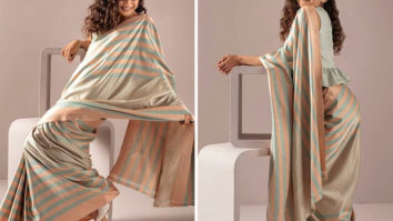 Mithila Palkar stuns in bohemian saree style