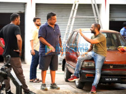 On The Sets Of The Movie Mumbai Saga